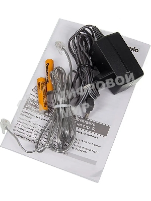 Телефон беспроводной (DECT) Panasonic KX-TG2511RUT (титан) АОН, Caller ID,спикерфон на трубке,переход в Эко режим одним нажатием