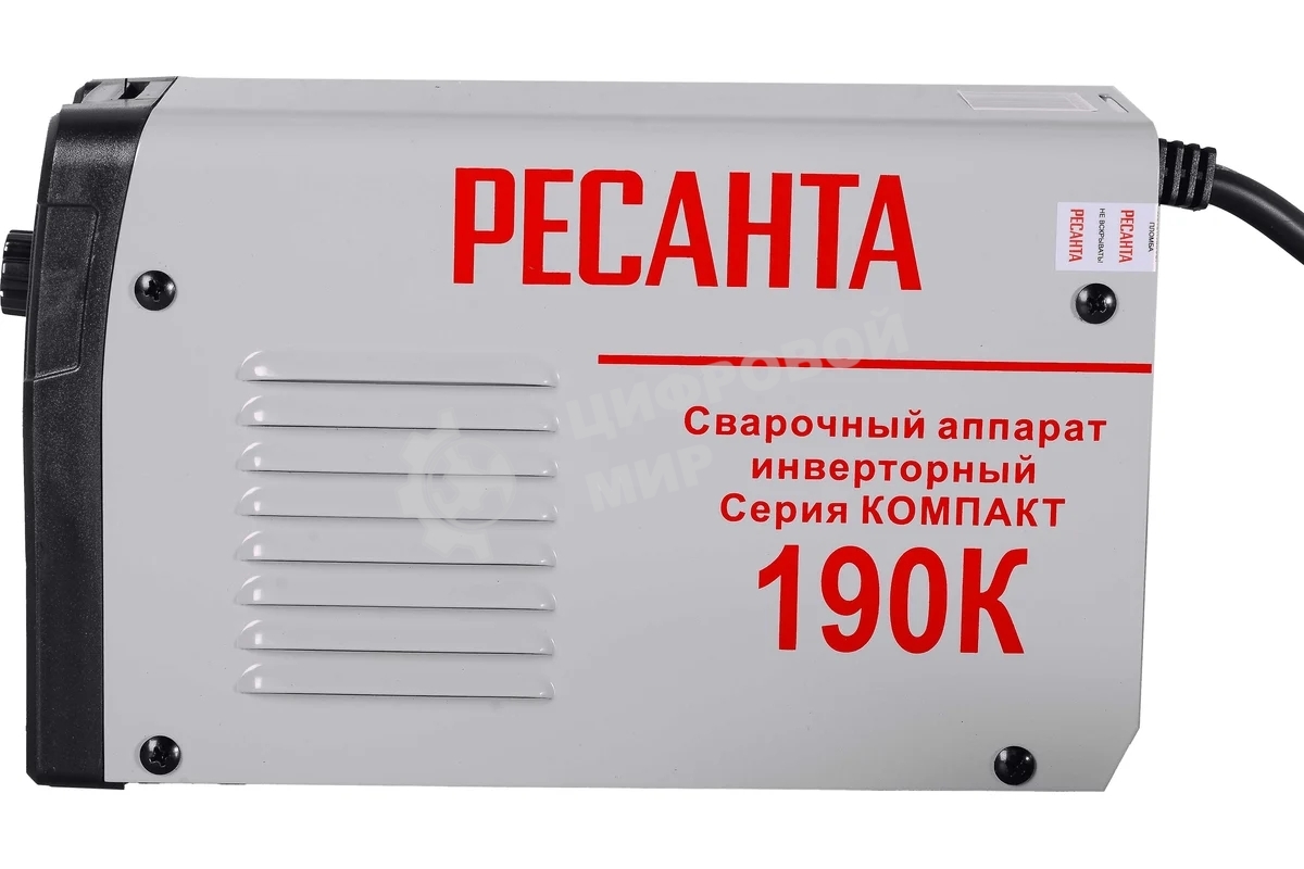 Сварочный аппарат Ресанта САИ-190К инвертор ММА DC
