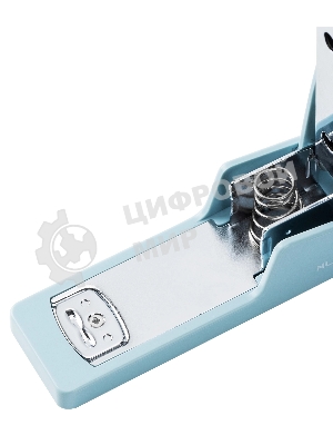 Степлер Deli ENS084 Nusign 24/6 26/6 (20 листов) синий, 100 скоб, коробка