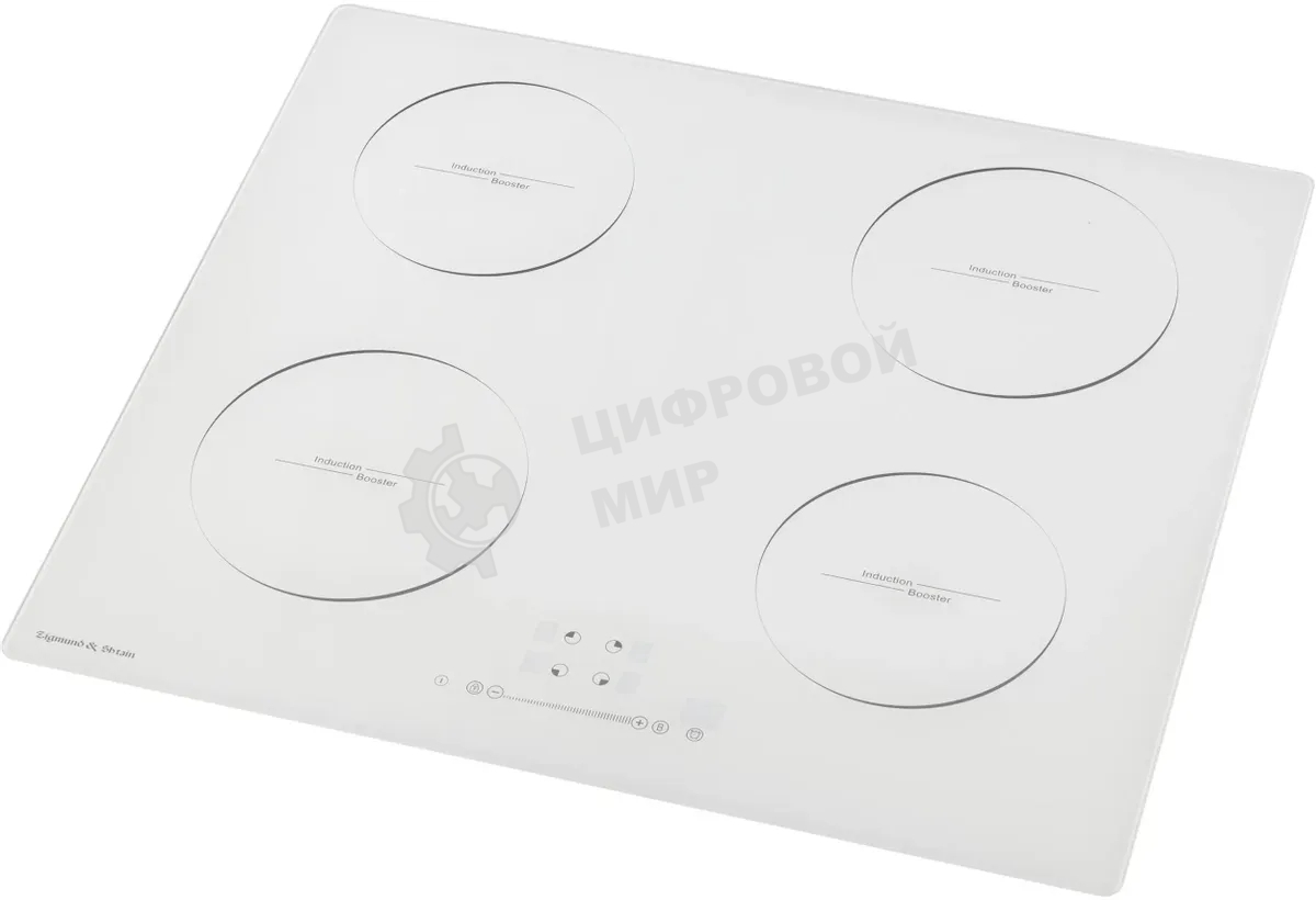 Индукционная варочная панель Zigmund & Shtain CI 35.6 W независимая, белый