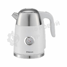 Чайник электрический Sakura SA-2178W Premium белый, 1.7 л, 2200 Вт