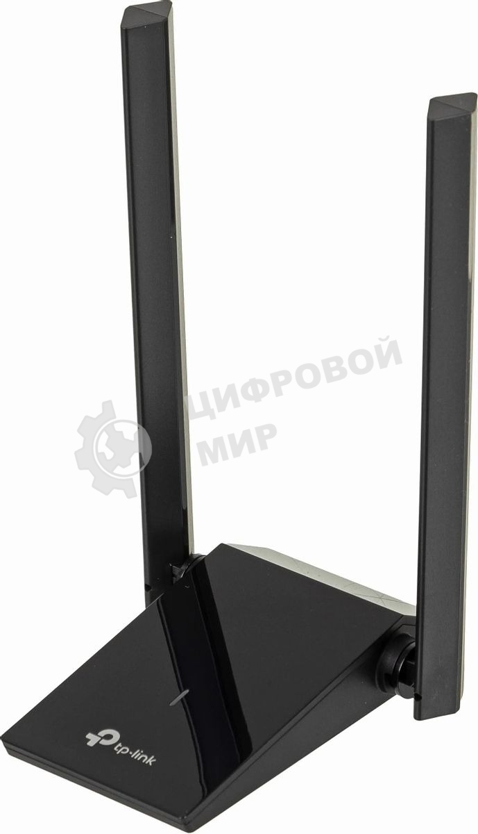 Адаптер TP-Link AC1300Mbps Dual-band High-Gain wireless USB adapter, 867Mbps at 5G and 400Mbps at 2.4G, two high gain antennas, USB 3.0, USB extension cable, support wave 2 MU-MIMO, full compatible with Windows and macOS.