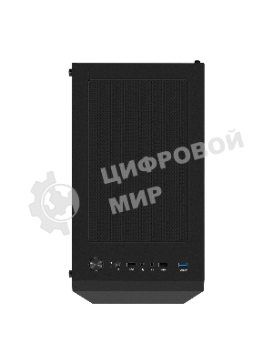 Компьютерный корпус Miditower ExeGate EVO-8227-NPX600 (ATX, БП 600NPX с вент. 12см, 2*USB+1*USB 3.0+HD Audio, черный, 3 вент. RGb, закаленное стекло)