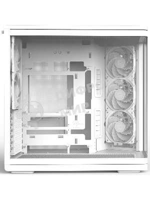 Компьютерный корпус ZALMAN MidTower P60 белый (ATX, без БП, 5x120мм ARGb fans, 1xUSB Type C, 2xUSB 3.0) (Zalman P60 белый)