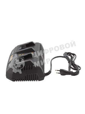 Устройство зарядное для аккумуляторов Denzel IBC-18-3.0-2, Li-Ion, 18В, 3,0 А, для двух батарей