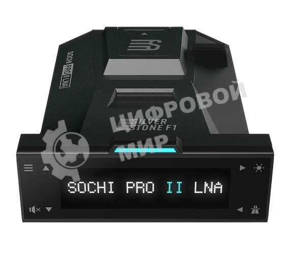 Радар-детектор Silverstone F1 SOCHI PRO II LNA GPS приемник