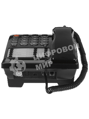 Телефон проводной Ritmix RT-495 черный