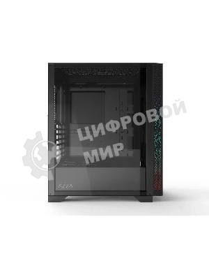 Компьютерный корпус Azza Celesta F черный без БП ATX 5x120мм 5x140мм 2xUSB 2.0 1xUSB 3.0 audio bott PSU