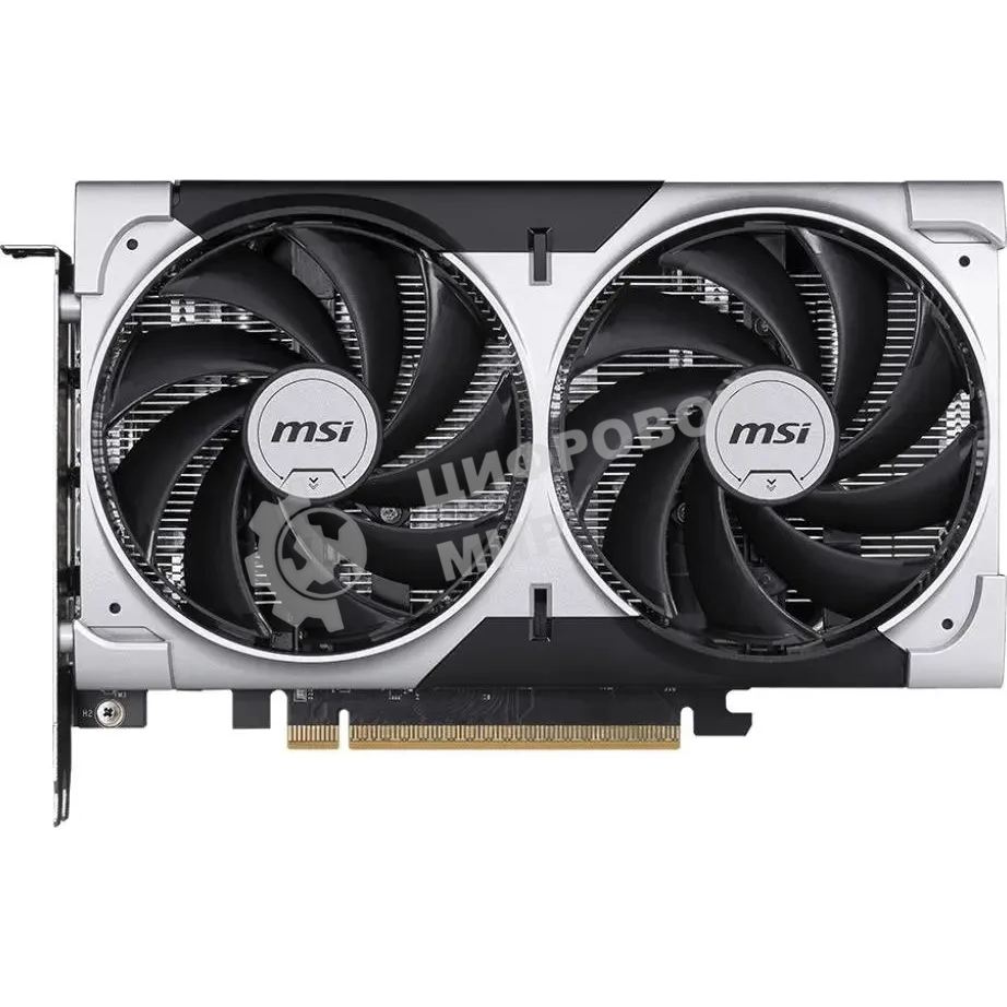 Видеокарта MSI GeForce RTX 5050 8G VENTUS 2X OC, NVIDIA RTX 5050, 8 ГБ GDDR6, 128 бит, PCI-e 5.0, 1xHDMI, 3xDP, 2617 МГц
