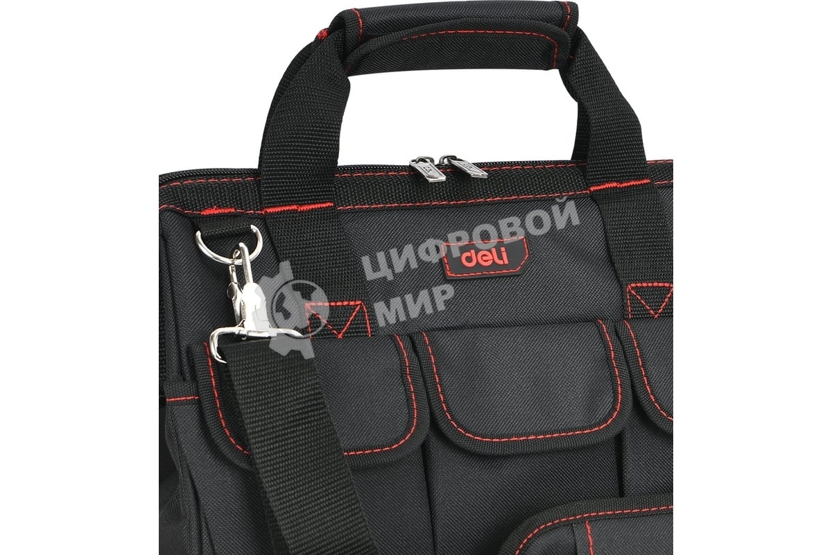 Сумка для инструментов Deli DL430903 Black Edition