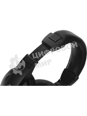 Проводные наушники Oklick HP-M211V черный, полноразмерные, Jack 3.5 мм