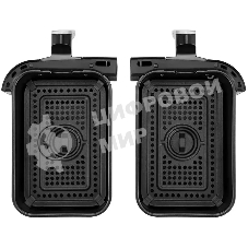 Аэрогриль Kitfort КТ-2250 черный, 1750 Вт, 9 л, сенсор, 12 программ