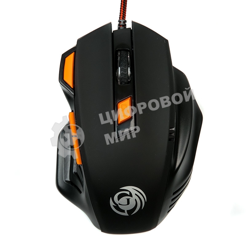 Мышь проводная Dialog Gan-Kata MGK-14U черный, 2400 dpi, USB, кнопки - 7