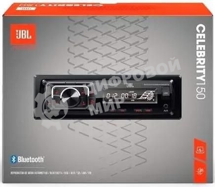 Автомагнитола JBL Celebrity 150 1DIN 4x50Вт AUX RDS (JBLCELEBRITY150)