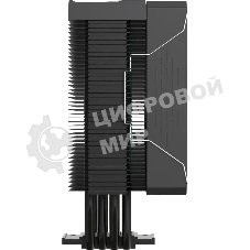 Устройство охлаждения(кулер) Formula Ice Burg ARGb Soc-AM5/AM4/1200/1700/1851 черный 4-pin 17-34dB Al+Cu 170W 552gr Ret (ICE BURG ARPW 4P BK)