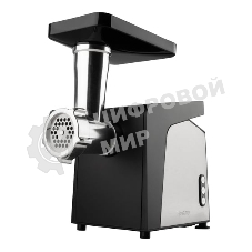 Мясорубка электрическая ENERGY EN-153 черный, 2400 Вт, 1.5 кг/мин, реверс, защита от перегрузки, насадки - 4