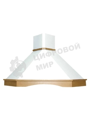 Вытяжка каминная Elikor Форест 90П-650-П3Д бежевый/дуб, 125.3 см, 650 куб. м/ч, 56 дБ