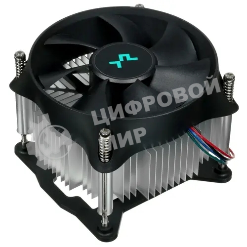 Кулер для процессора DEEPCOOL THETA 20 PWM 1700 черный, 92 мм, алюминий, 2400 об/мин, 32.5 дБ, 4 pin, 95 Вт, 60 мм