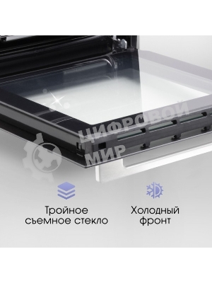 Духовой шкаф электрический встраиваемый Zigmund & Shtain E 145 W белый