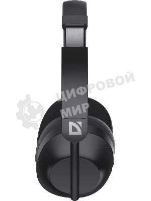 Беспроводные/проводные наушники Defender FreeMotion B485 черный, накладные, Bluetooth + проводной, складная конструкция, микрофон, до 50 ч