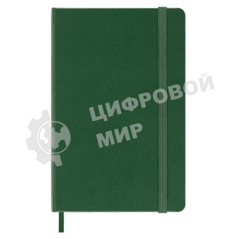 Блокнот Moleskine CLASSIC MM710K15 Pocket 90x140 мм, 192 страниц, линейка, твердая обложка, зеленый