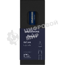 Ручка шариковая Moleskine Kaweco (KAWBALLPENBLUE) синий, d=1мм, синие чернила, подарочная коробка