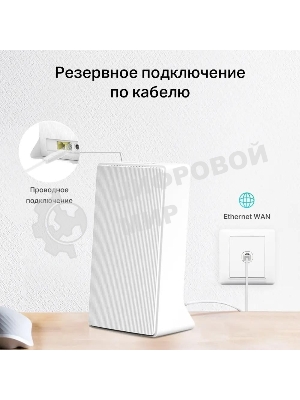 Двухдиапазонный гигабитный роутер Mercusys MB230-4G Wi-Fi AC1200 с поддержкой 4G+ категории 6