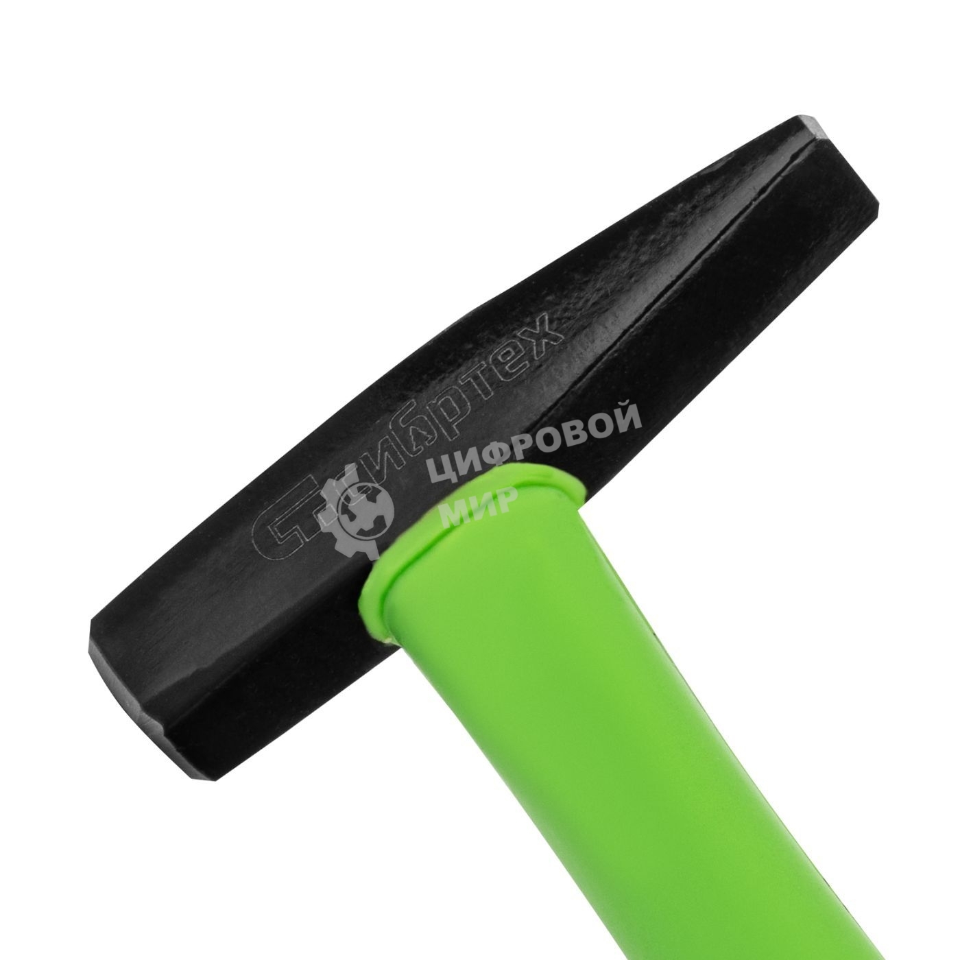 Молоток слесарный Сибртех 100 г, фибергласовая обрезиненная рукоятка