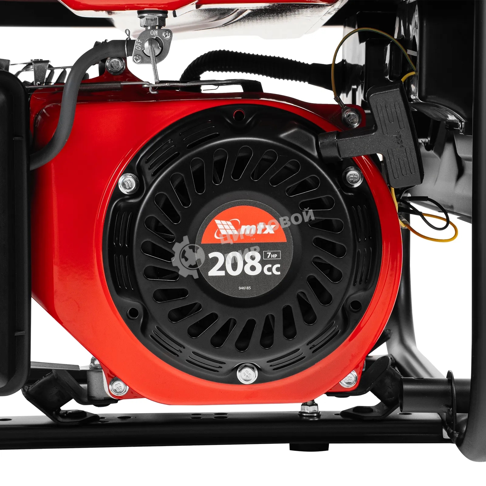 Генератор бензиновый MTX RS-3500, 2,8 кВт, 230В, ручной стартер