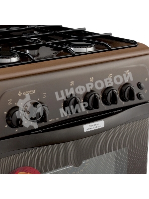 Плита газовая Gefest ПГ 3200-05 К19 коричневый, конфорок 4 шт, духовка 44 л, 50 см x 85 см x 57 см