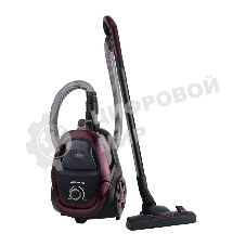 Пылесос Willmark VC-2630CYM бордовый, 450/2000 Вт, уборка сухая, пылесборник контейнер 2.5 л