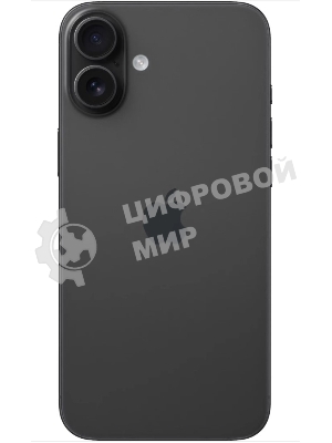 Смартфон Apple iPhone 16, 8/128Gb, черный