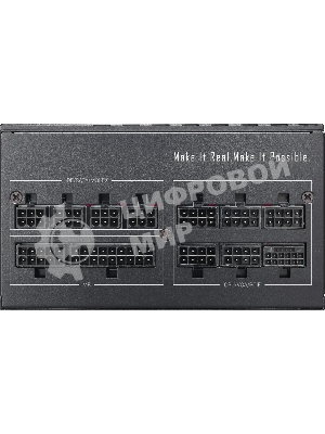 Блок питания Aerocool/Formula ATX 1000W VL-1000G5 MOD Gen5 RTL, 1000Вт, 80 PLUS Gold, 140мм, модульный, черный и серый