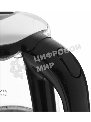 Чайник электрический Sakura SA-2722BK 2,2л,стекло,черный