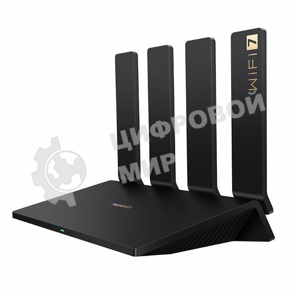 Роутер беспроводной Huawei WiFi BE3 Pro YGJN- BE33 (53030DEM) BE3600 10/100/1000BASE-T черный