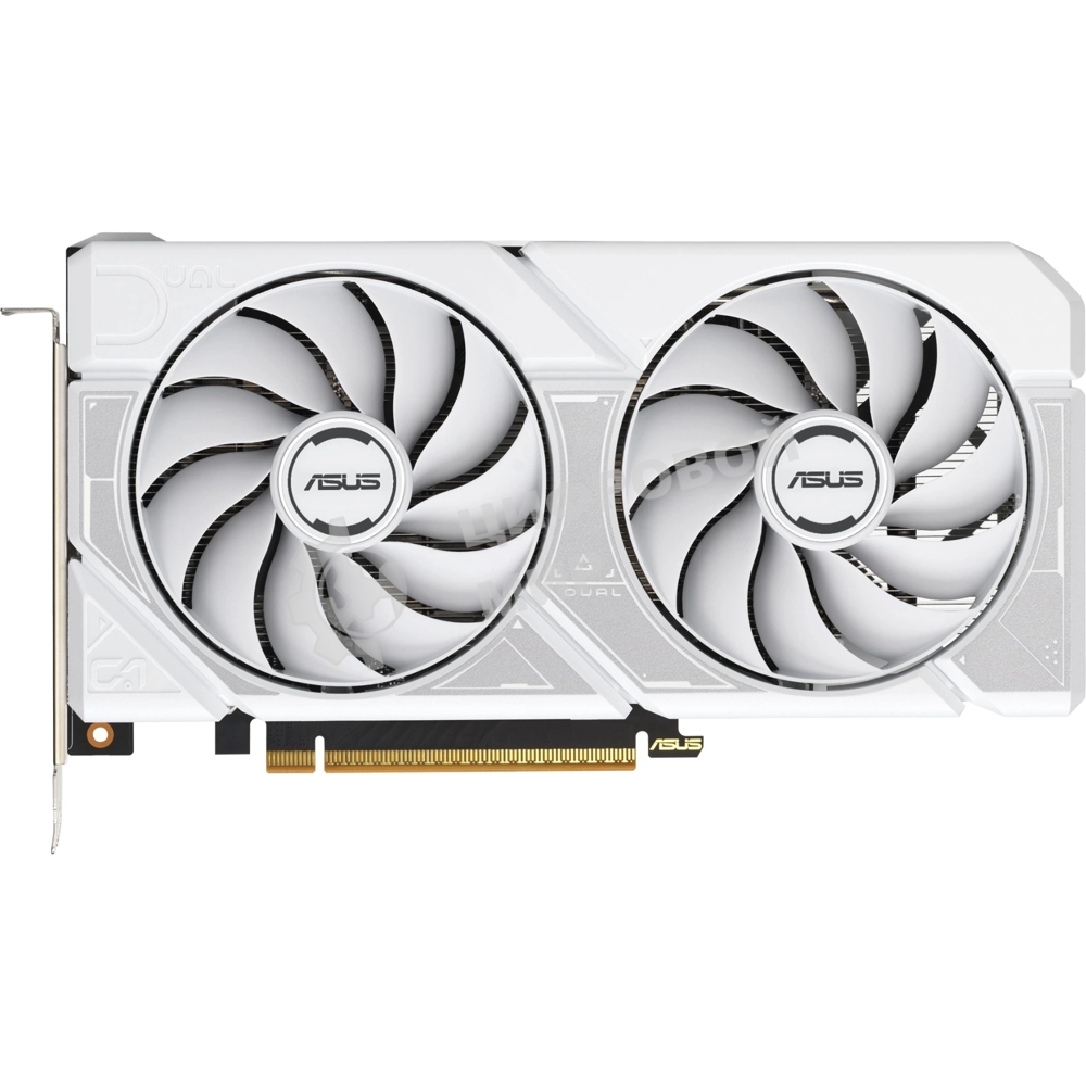 Видеокарта Asus GeForce RTX 5060 DUAL OC White, Nvidia RTX 5060, 8GB GDDR7, 128 bit, PCI-E 5.0, DPx3, HDMIx1, 2535 MHz