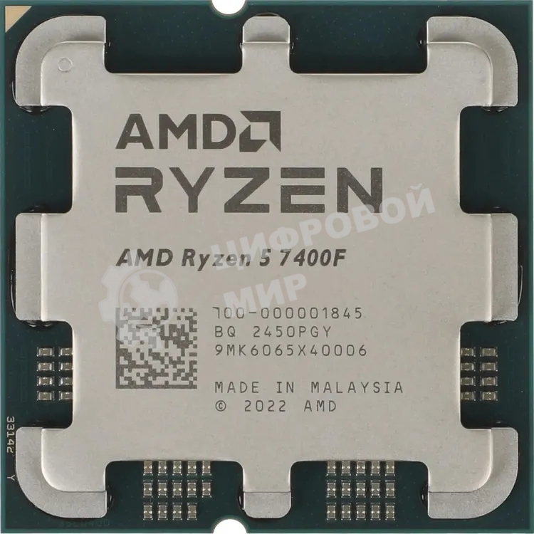 Процессор AMD Ryzen 5 7400F Soc-AM5 3.7GHz OEM
