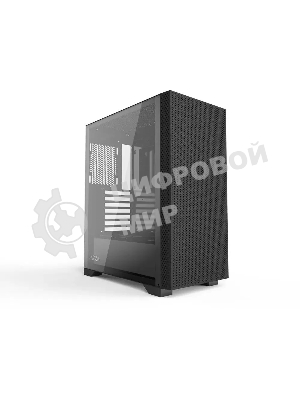 Компьютерный корпус Azza Celesta F черный без БП ATX 5x120мм 5x140мм 2xUSB 2.0 1xUSB 3.0 audio bott PSU