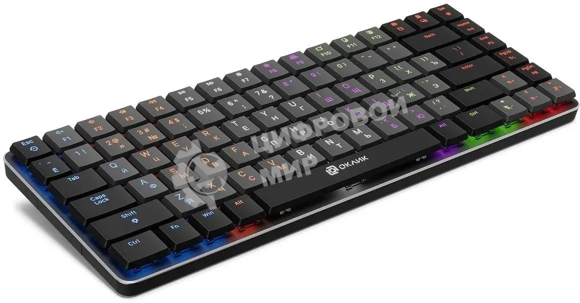 Клавиатура Oklick K615X проводная, USB Type-A, чёрный