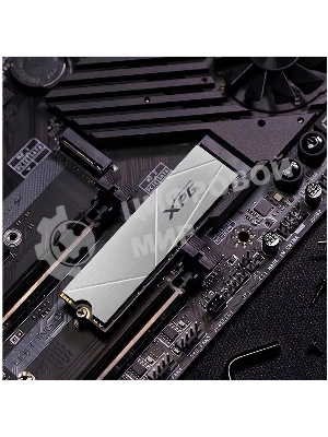 Накопитель SSD ADATA XPG GAMMIX S60, 1Tb, PCIe 4.0 x4, M.2 2280, NVMe, R/W 5000/3200, с радиатором