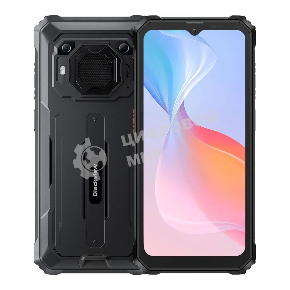 Смартфон Blackview BV6200 Pro, 6/128Gb, черный