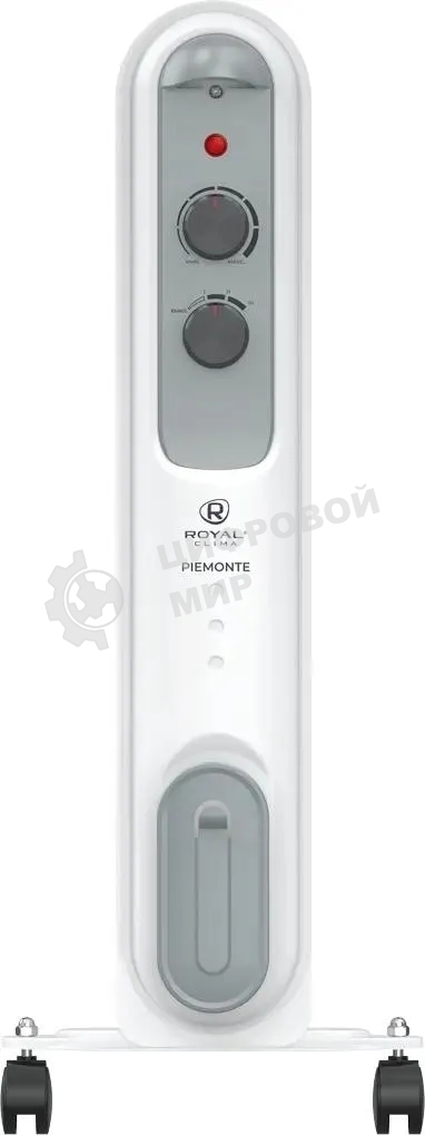 Обогреватель масляный Royal Clima ROR-P5-1000M (5 секций) белый, 1000 Вт, 10 м2, термостат