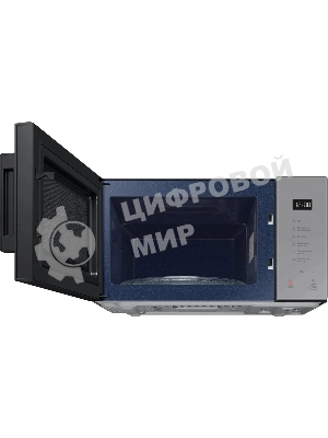 Микроволновая печь Samsung MS23T5018AG/BW серый, 23 л, 800 Вт, переключатели - сенсор