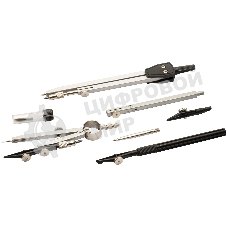 Готовальня Silwerhof Daily, металл, 13.5 см, в комплекте: 7 предметов