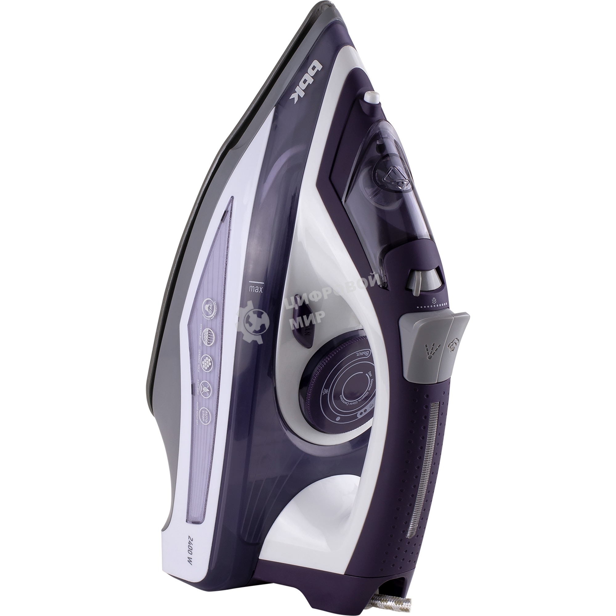 Утюг BBK ISE-2404 фиолетовый
