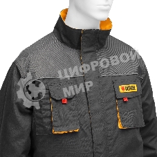 Куртка профессиональная рабочая Denzel 65% полиэстер 35% хлопок, L