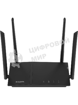 Роутер D-Link DIR-1260/RU/R1A, Wireless AC1200 2x2 MU-MIMO Dual-band Gigabit Router with 1 10/100/1000Base-T WAN port, 4 10/100/1000Base-T LAN ports and 1 USB port.802.11b/g/n/ac compatible, up to 300 Mbps