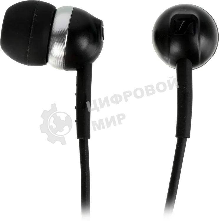 Проводные наушники Sennheiser CX 80S черный, внутриканальные, Jack 3.5 мм