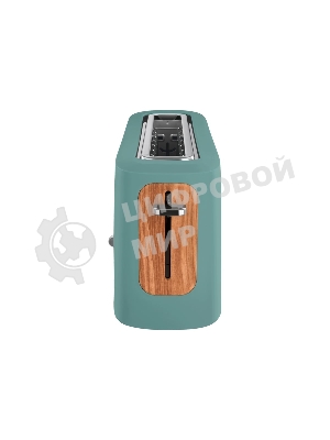 Тостер Tesler TT-140, зеленый, 980 Вт, 1 слот