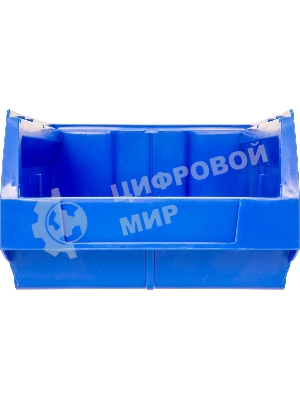 Ящик сплошной ТАРА.РУ Milano 5003 синий 350х230х150мм PP 10037